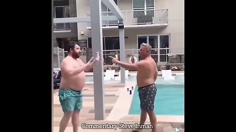 Mens pool fight with awesome Commentry lolx | Must Watch | Funny