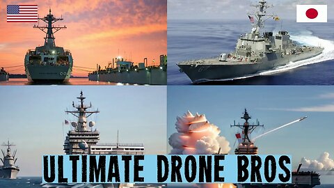 Drone Bros - Japan and the US team up #usa #japan #usnavy
