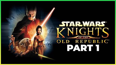 Star Wars: Knights of the Old Republic Walkthrough Gameplay Part 1 - PROLOGUE (MAC)(FULL GAME)