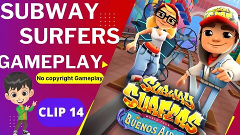Subway Surfers Gameplay 🏃‍♂ No Copyright Gameplay 🏃‍♂ #subwaysurfers #gaming @Mixrootgaming clip 14