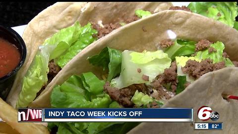 Get half-priced tacos during Indy Taco Week 2017