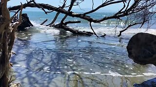 Healing and calming lapping ocean waves for deep sleep and relaxation | ASMR |