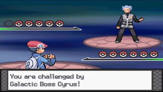 Pokemon Platinum - Team Galactic Boss Battle: Cyrus