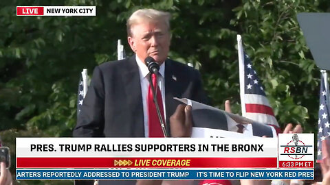 Trump: 'We Are Going To Win New York'