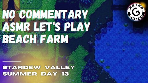 Stardew Valley No Commentary - Family Friendly Lets Play on Nintendo Switch - Summer Day 13