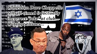 CHAPPELLE'S "ISRAEL JOKE" NO ES BUENO...