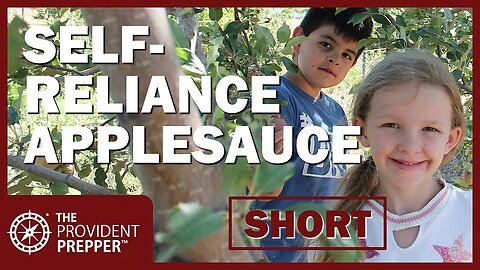 #Shorts - Homemade Applesauce Builds Self-Reliance