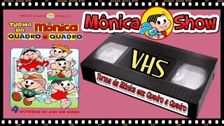 🔴Turma da Mônica Quadro a Quadro (1996)| Desenho Animado Antigo Em VHS da Turma da Mônica | 2022