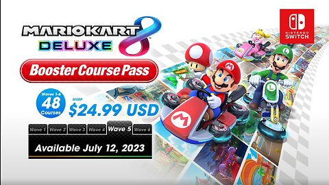 Mario Kart 8 Deluxe - Booster Course Pass Wave 5 is Coming out July 12