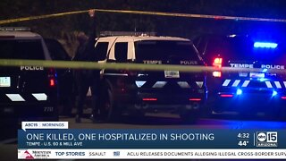 One dead, one hurt in Tempe shooting