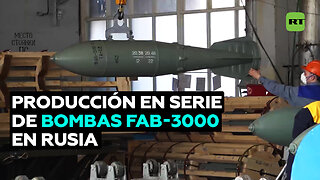 Rusia inicia la producción en serie de bombas guiadas FAB-3000 de tres toneladas