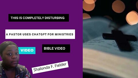 A pastor uses ChatGPT for Ministries (Thisisdisturbing)