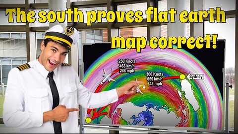 Southern flights, ships, and longitude lines on the Flat Map - @jeranism - see description