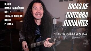 Aula de Guitarra Iniciantes - Bend, Campo Harmônico, Pestana, CAGED, Modos Gregos