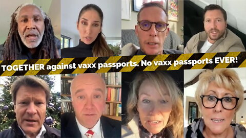 TOGETHER against vaccine passports. No vaccine passports EVER!