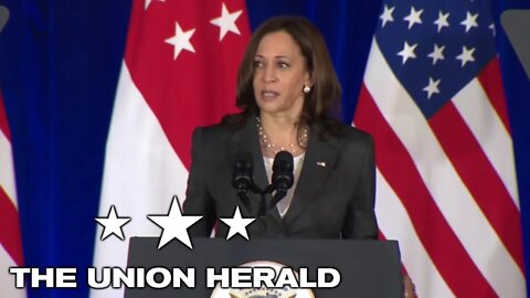 VP Harris: "Beijing's actions continue to undermine the rules based order"