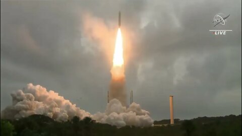 James Webb Space Telescope Launch (Full HD)