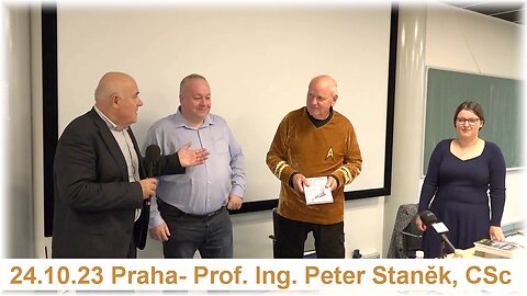 24.10.23 Praha- Prof. Ing. Peter Staněk CSc , Zuzana Kozubíková