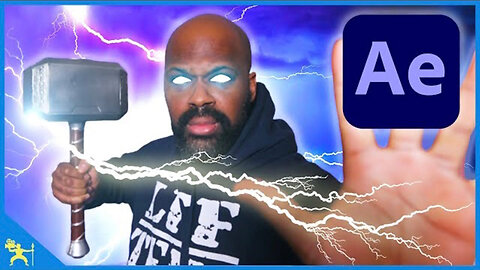 Catching LIGHTNING with Thor's Hammer in Adobe After Effects