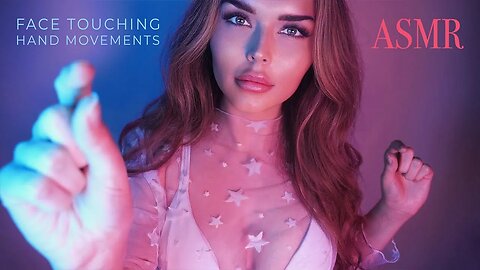 ASMR | Face Touching + Hypnotic Hand Movements (SO TINGLY) 💗