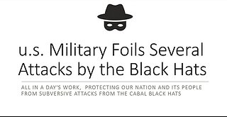 u.s. Military Foils Several Black Hat Operations