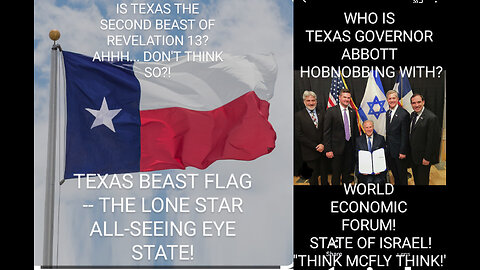 End Times Biblical Prophecy -- Will Texas Become "The Second Beast" of Revelation 13!