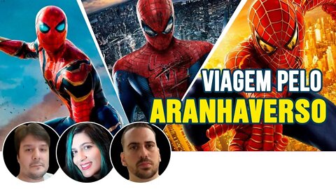 Bate papo - Viagem pelo AranhaVerso - Especial Homem Aranha - Viajando com a Cintia #aranhaverso