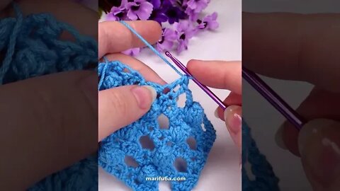 How to crochet popcorn stitch short tutorial by marifu6a