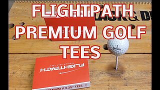 FLIGHTPATH Premium Golf Tees, USGA Approved, Pretty Solid