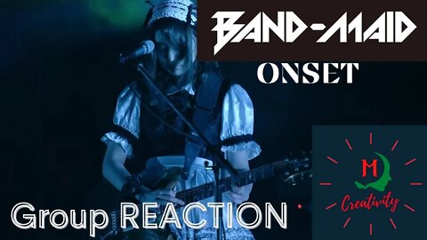 Group Reaction To Band Maid- Onset!! Bleeding Edge Reactions of Band Maid!!