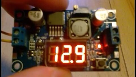 DC-DC buck down converter won't adjust output voltage - trick