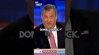 CRINGE: Chris Christie says we should call Donald Trump ‘Donald Duck’