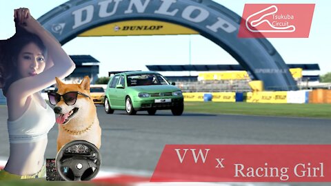 (A) VW x Racing Girl Sleep @ Golf MK4: 183 x 100cm (B) TÜ Reliability Report + manual @筑波 RaceTrack