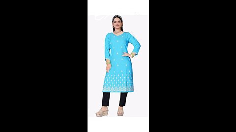 MDM Creation Presents Beautiful Cotton Rayon Kurti for Women check link in Description ⬇️