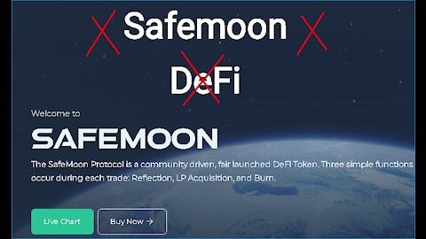 Safemoon and DeFi projects !