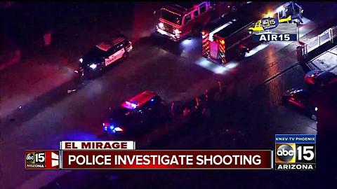 Police investigating shooting in El Mirage
