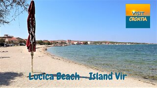 Lucica Beach On The Island Of Vir In Croatia