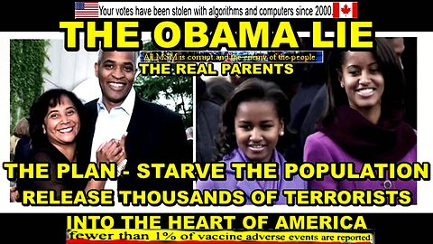 The Plan Is To Starve And Poison The Population And To Release Thousands Of Terrorists Into America