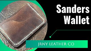 Sanders Wallet - JRNY LEATHER CO.