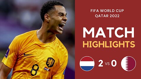 Match Highlights - Netherlands 2 vs 0 Qatar - FIFA World Cup Qatar 2022 | Famous Football