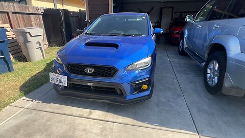 Before and after Sequential Flash LED Side Mirror DRL Turn Signal Light on my 2015 Subaru sti
