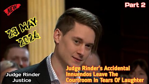 Judge Rinder's Accidental Innuendos Leave The Courtroom In Tears Of Laughter | Part 2