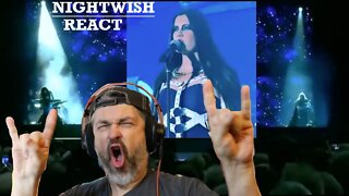 React | Nightwish live @ tampere The Greatest Show On Earth