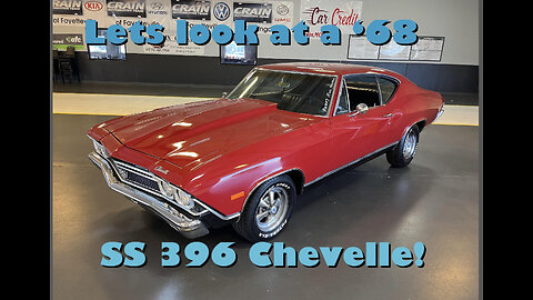 How can you not love a '68 SS 396 Chevelle?