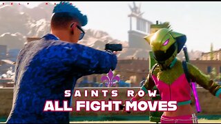 SAINTS ROW | ALL CRAZY FIGHT ANIMATIONS
