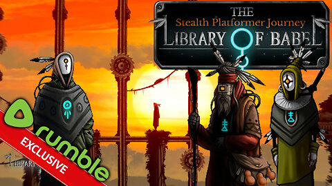 The Library of Babel - Seeking Truth in an All-Robot Mesopotamia (2D Stealth Platformer)