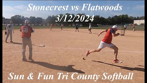 D1 Stonecrest ReMax vs Flatwoods 3/12/2024 Sun & Fun Tri County Softball