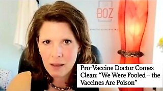 Pro-vaccine doctor confessed "We were fooled - The vaccines are poison"