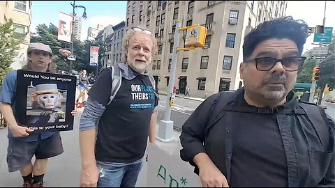 Carl iii vs. Vegan Protestors in NYC