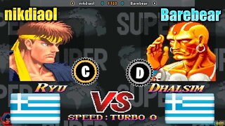Super Street Fighter II Turbo: New Legacy (nikdiaol Vs. Barebear) [Greece Vs. Greece]